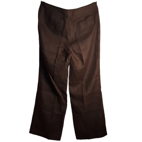 Talbots Heritage  Irish linen wide leg pant. Worn once - Picture 8 of 12